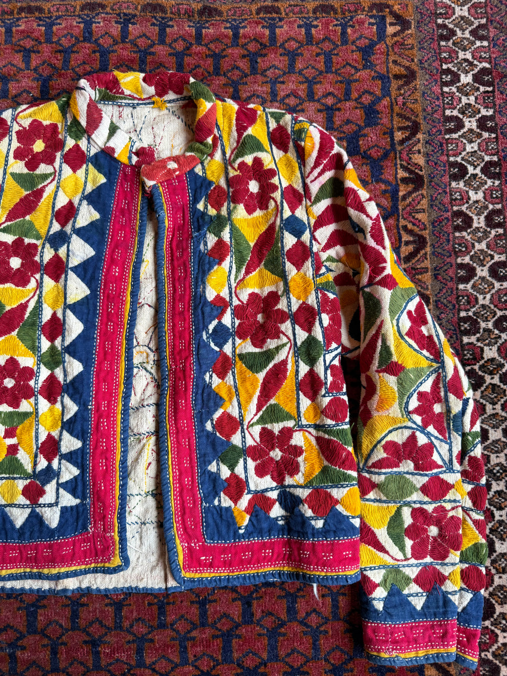 Vintage Banjara North Indian Handcrafted Embroidered Jacket