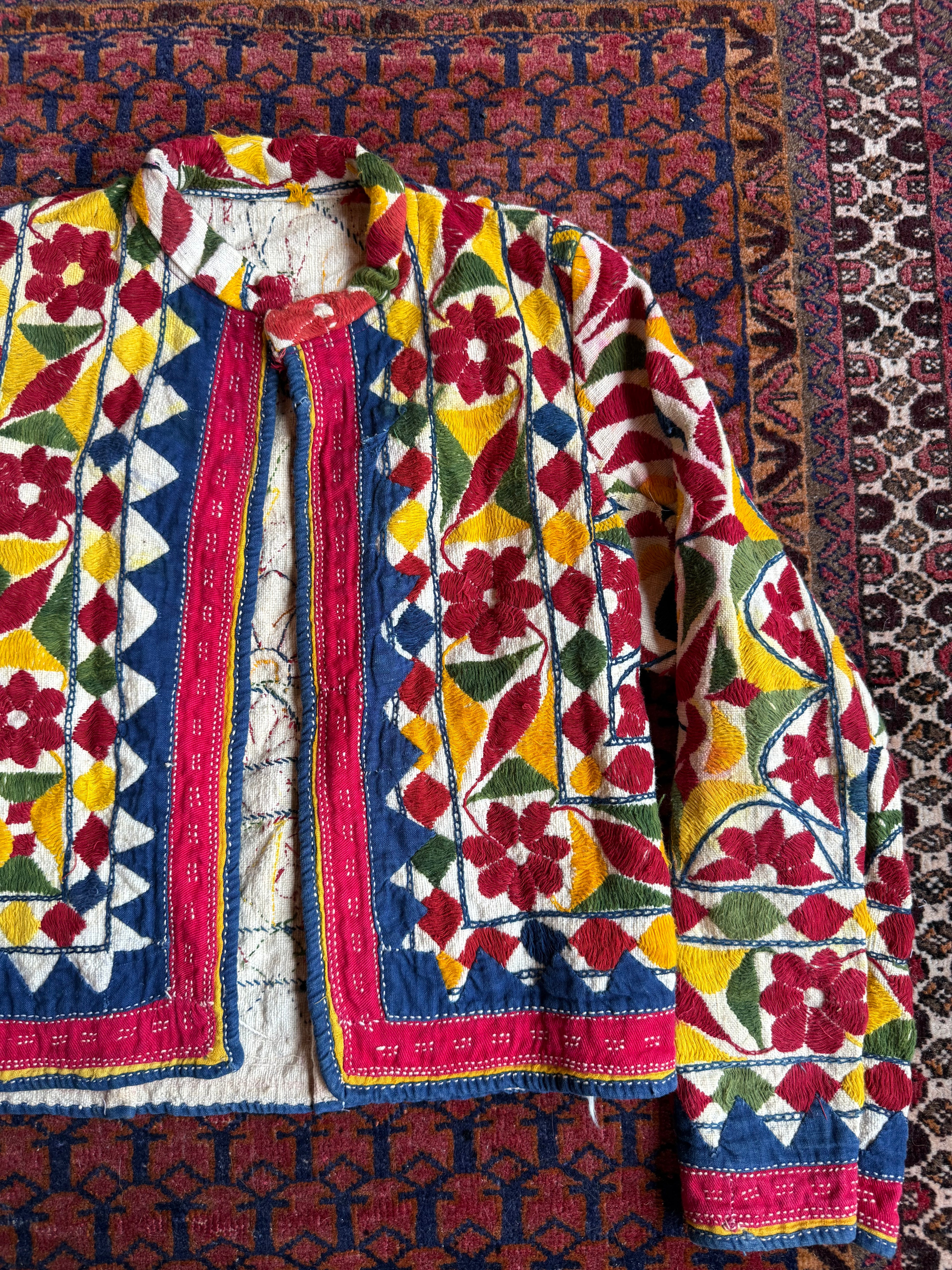 Vintage Banjara North Indian Handcrafted Embroidered Jacket