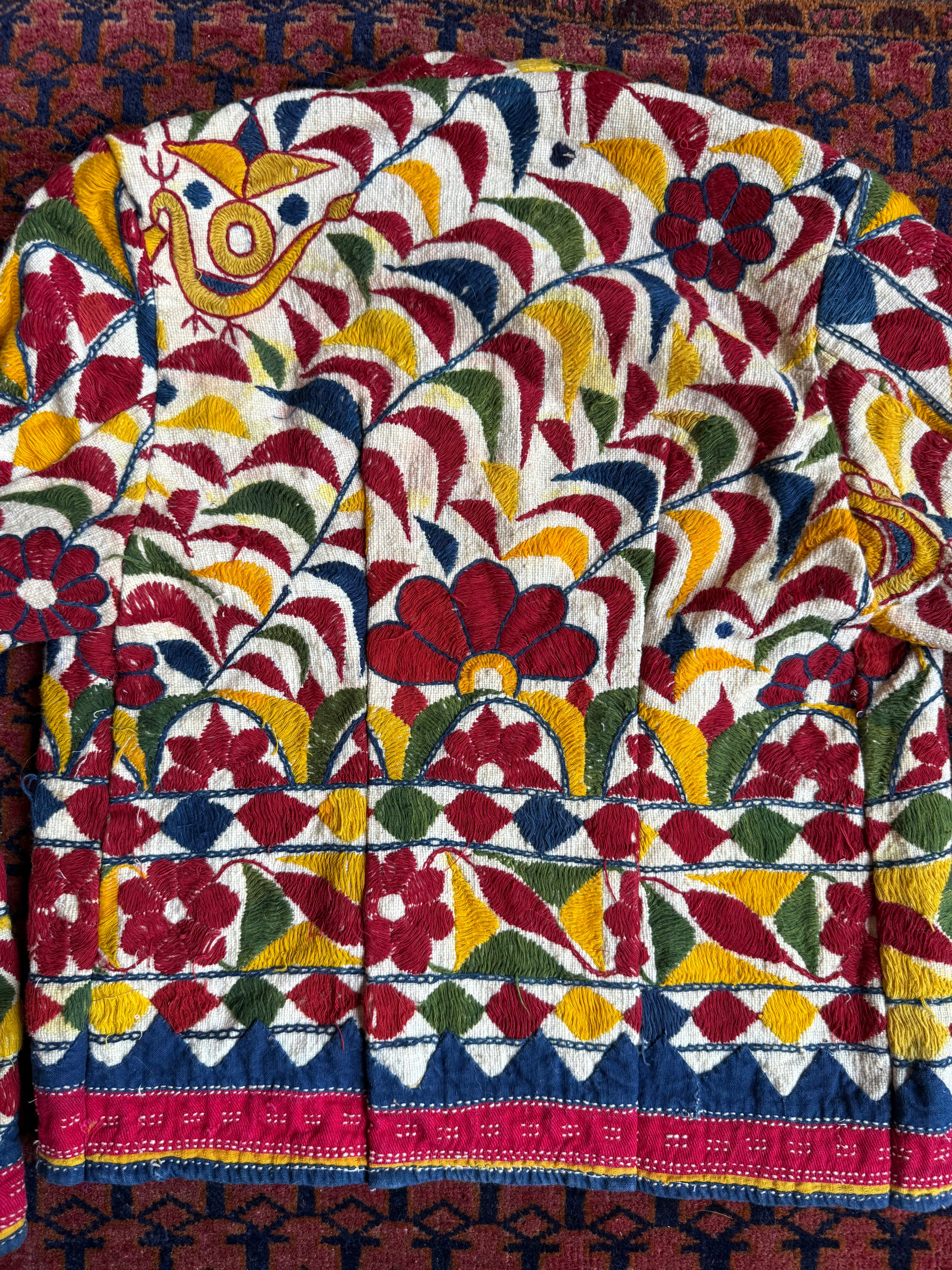 Vintage Banjara North Indian Handcrafted Embroidered Jacket