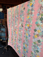 Wartime Feedsack Scrap Quilt