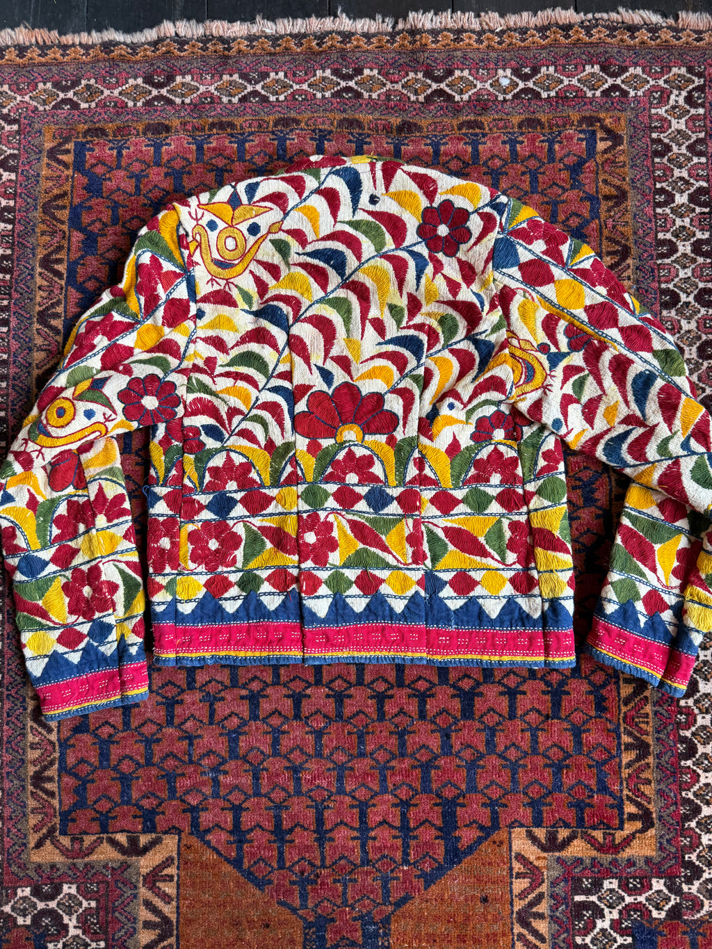 Vintage Banjara North Indian Handcrafted Embroidered Jacket