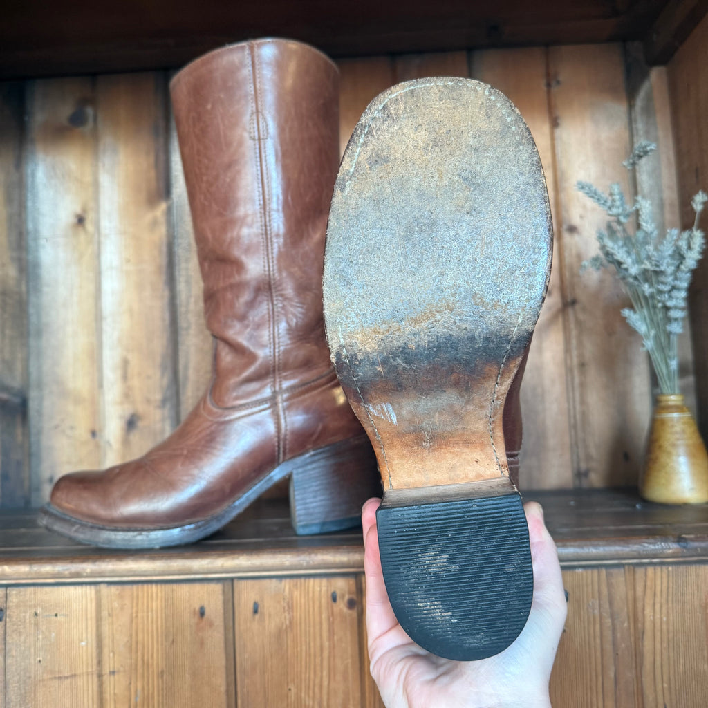 UK 5.5 - Sendra Brown Boots
