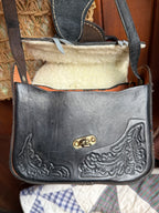 Artisan Handcrafted Leather Mini Saddle Bag