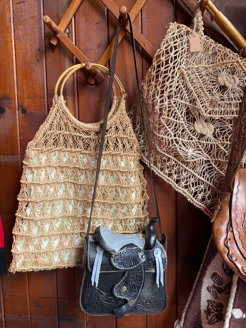Artisan Handcrafted Leather Mini Saddle Bag