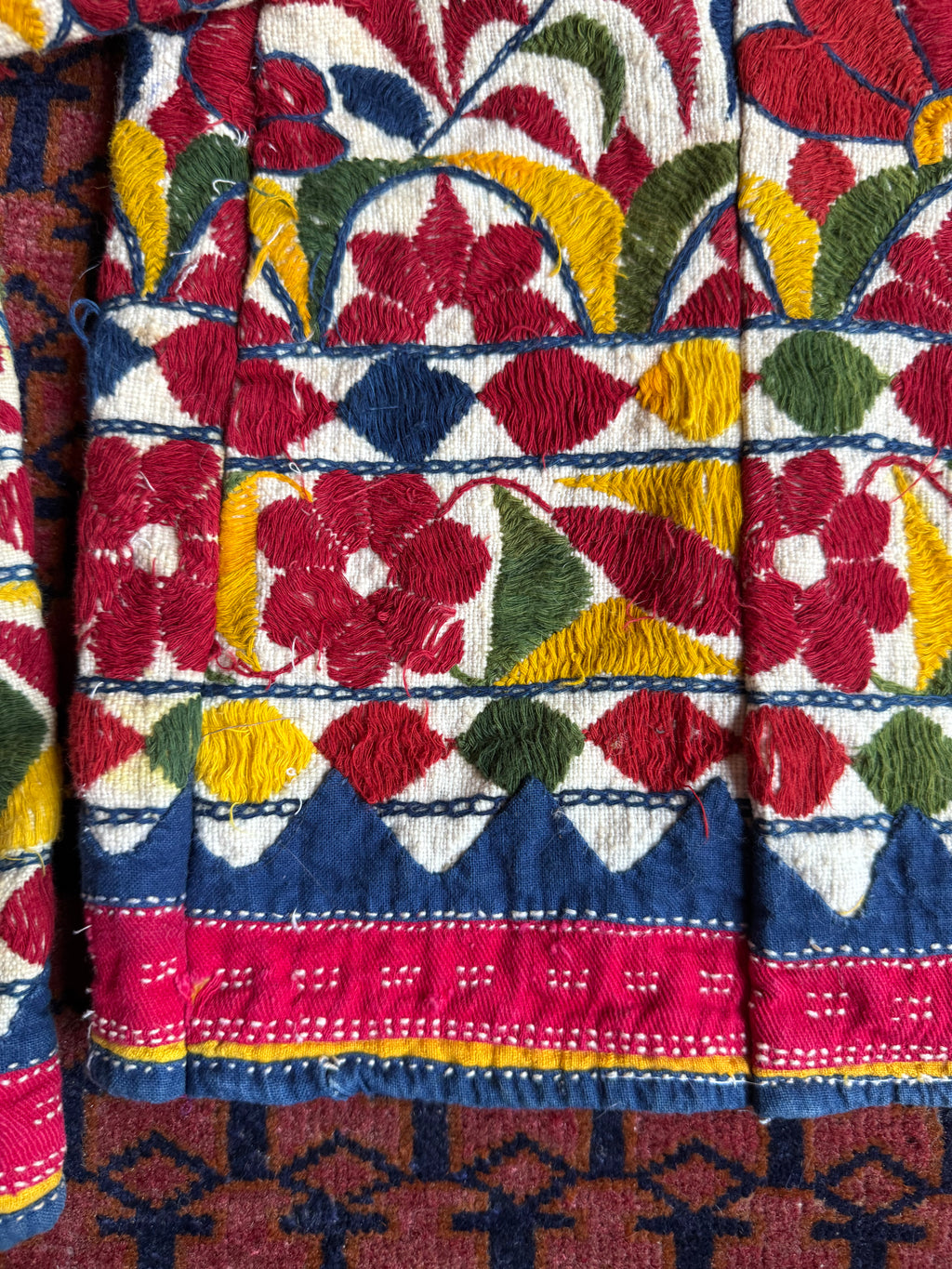 Vintage Banjara North Indian Handcrafted Embroidered Jacket