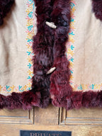 1970’s Folk Suede Gilet