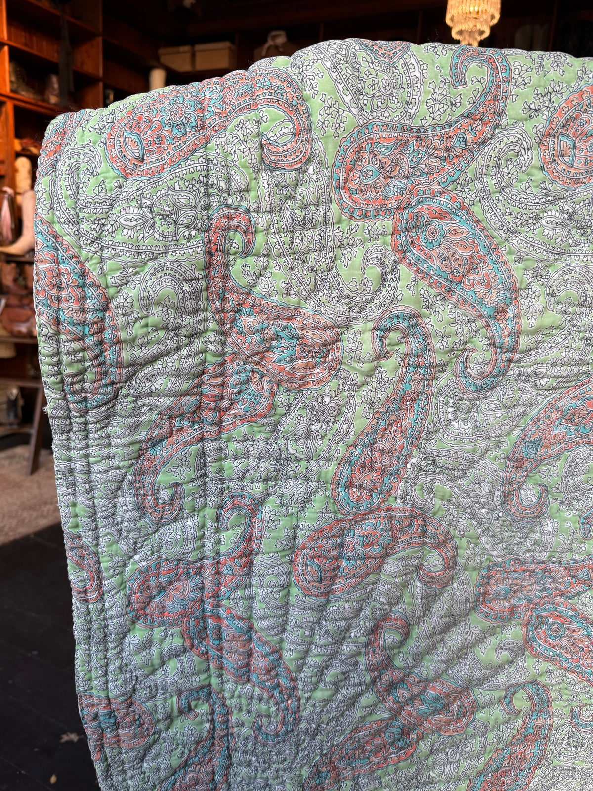Vintage 1930s Reversible Lap Quilt