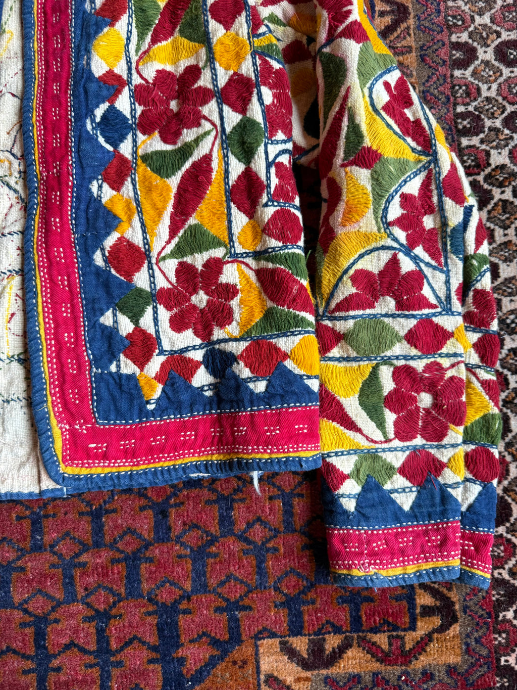 Vintage Banjara North Indian Handcrafted Embroidered Jacket