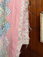 Wartime Feedsack Scrap Quilt