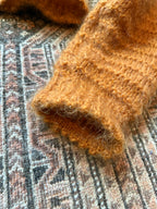 Hand Knit Mohair Crop Jumper