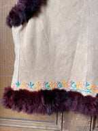 1970’s Folk Suede Gilet