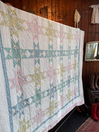 Vintage Star Patchwork Quilt