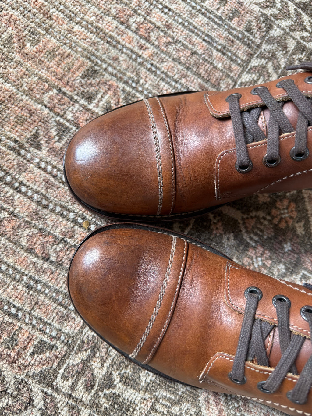 UK 7 / 8 - Wolverine 1000 Mile Cap-toe Boots