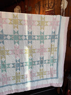 Vintage Star Patchwork Quilt