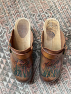 Original 1970s Handmade Clogs