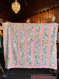 Wartime Feedsack Scrap Quilt