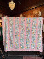 Wartime Feedsack Scrap Quilt