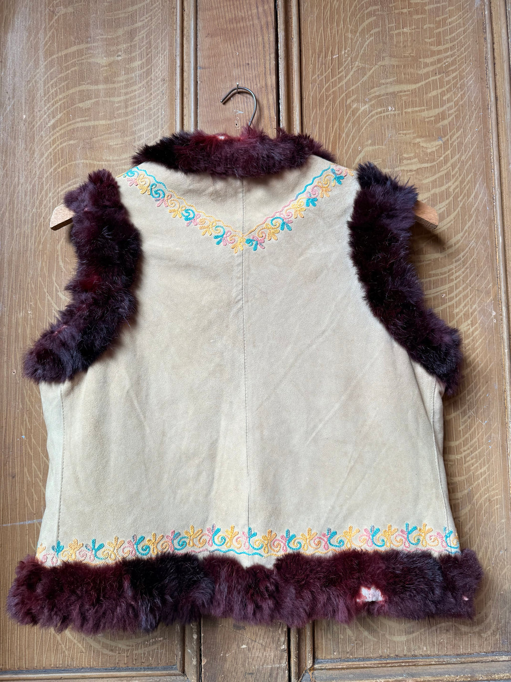 1970’s Folk Suede Gilet