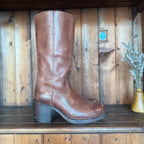 UK 5.5 - Sendra Brown Boots