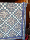 Folk Revival Vintage Patchwork Quilt