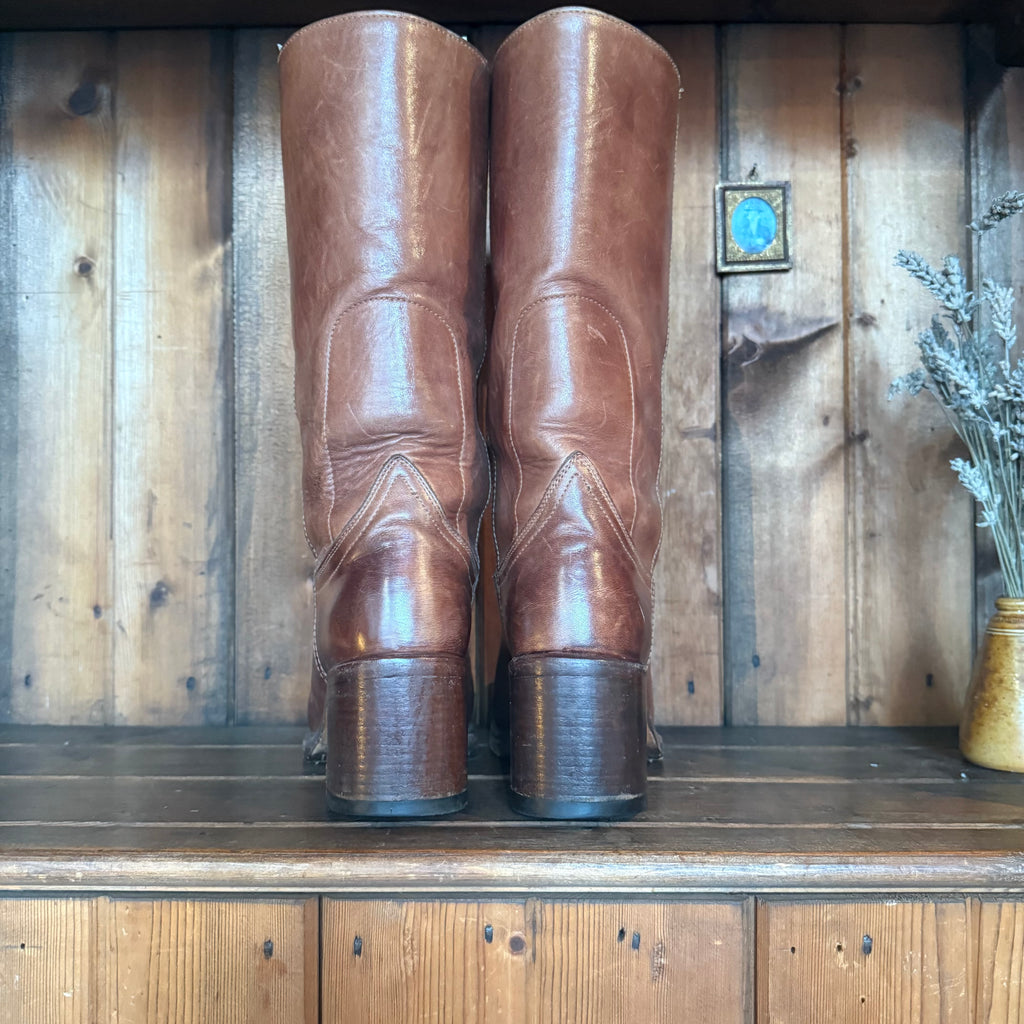 UK 5.5 - Sendra Brown Boots
