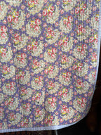 Vintage Purple Paisley Quilt