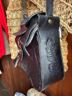 Artisan Handcrafted Leather Mini Saddle Bag