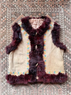 1970’s Folk Suede Gilet