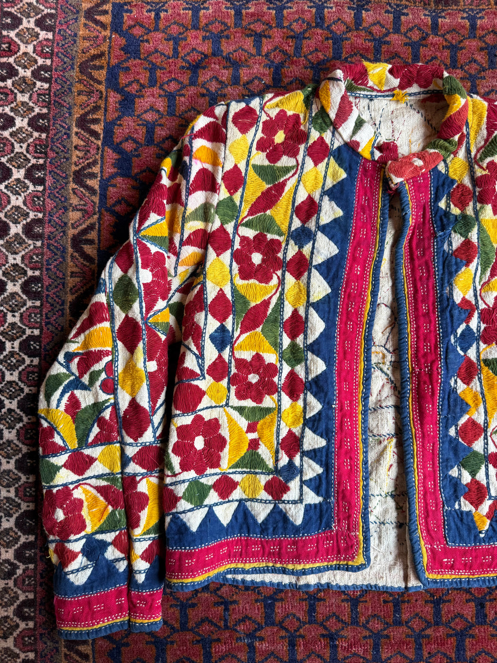 Vintage Banjara North Indian Handcrafted Embroidered Jacket