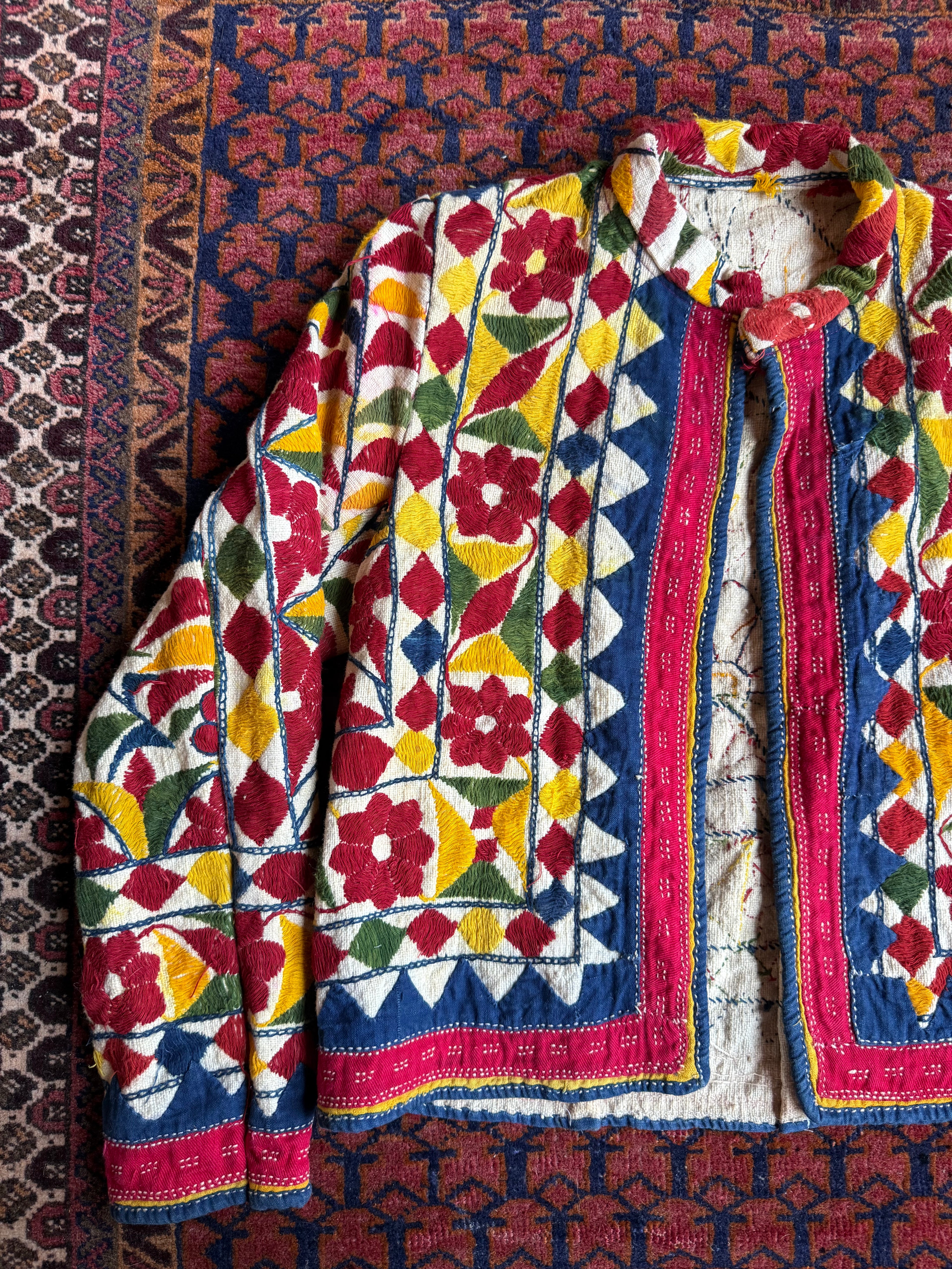 Vintage Banjara North Indian Handcrafted Embroidered Jacket