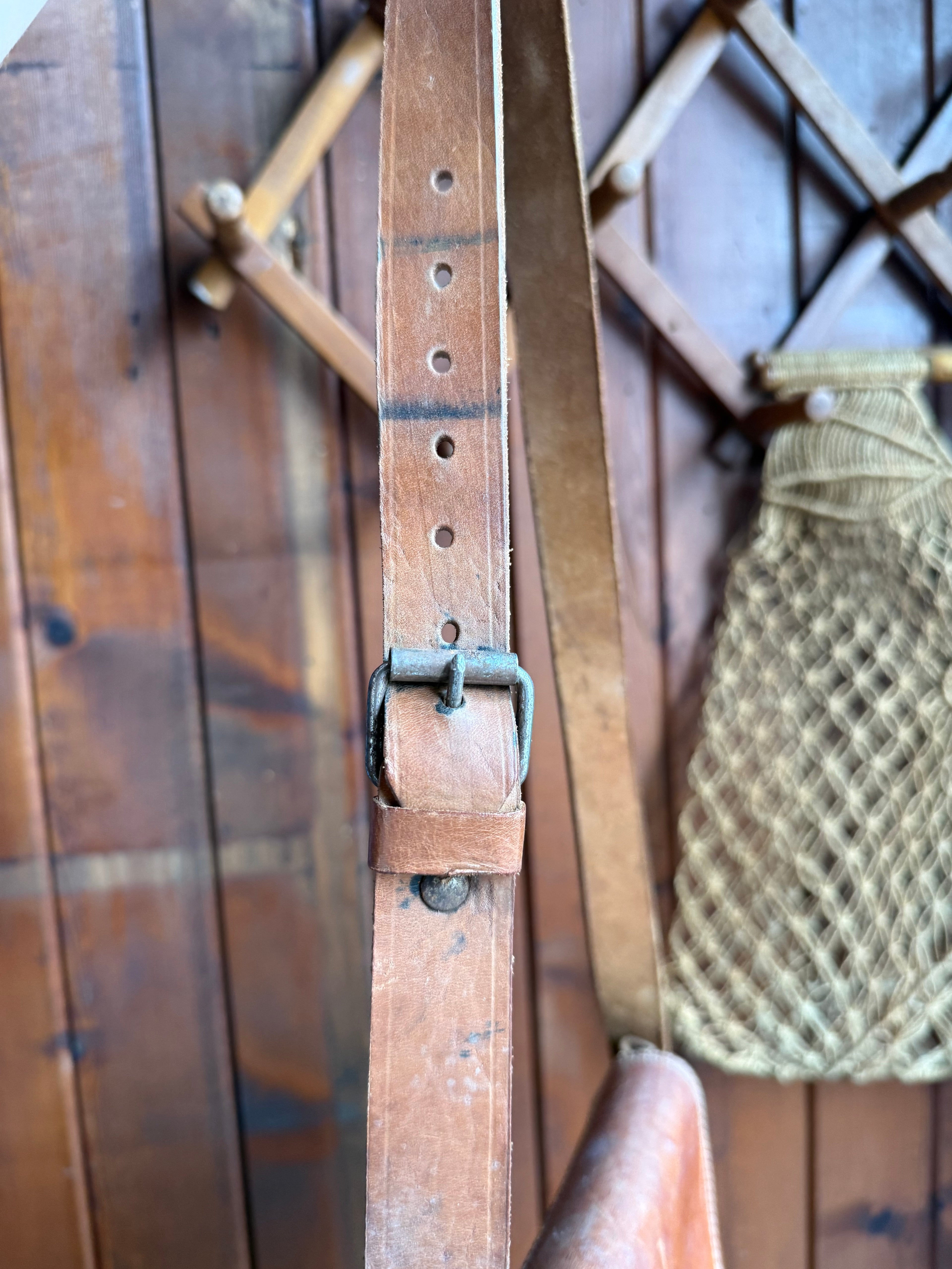 Vintage Handmade Leather Satchel