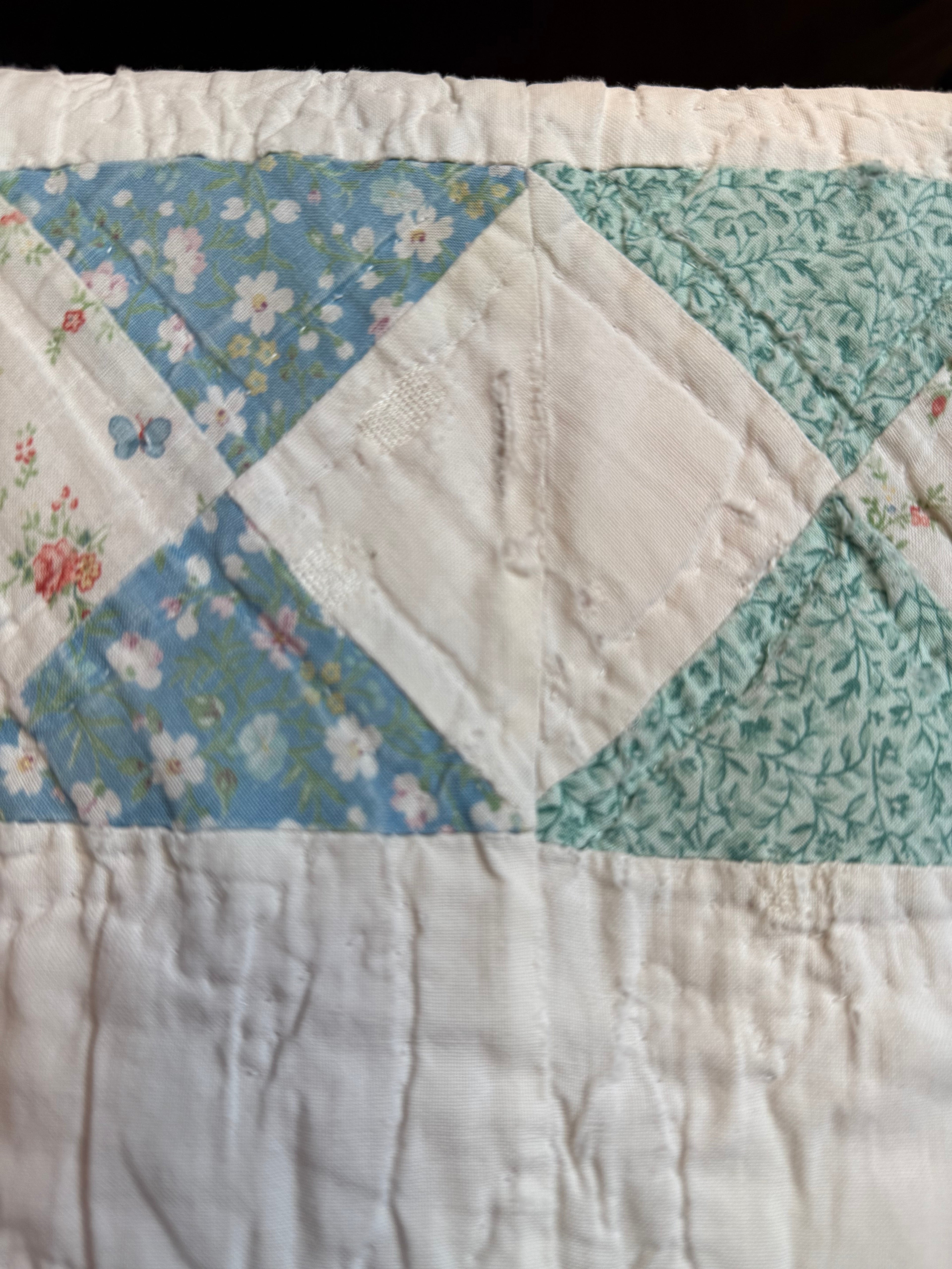 Vintage Star Patchwork Quilt