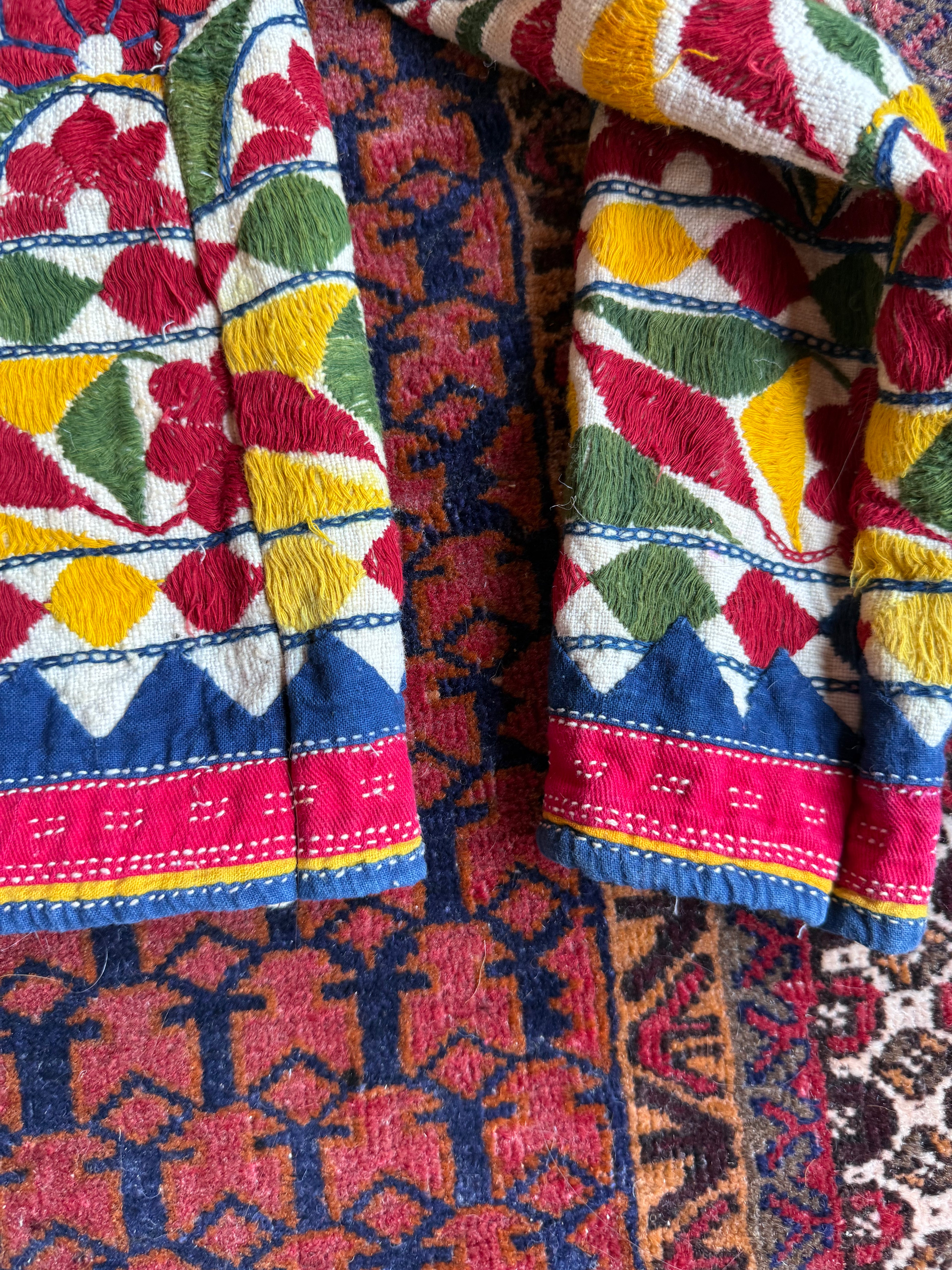Vintage Banjara North Indian Handcrafted Embroidered Jacket