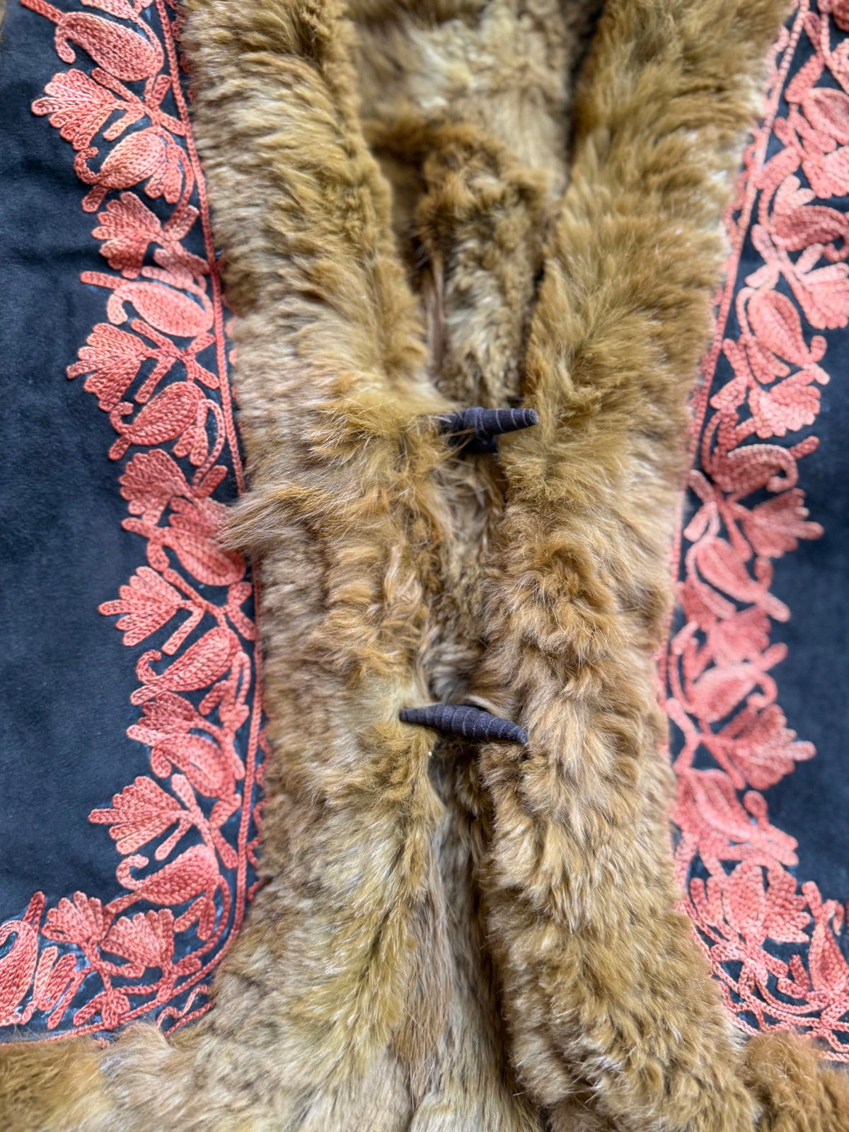 Vintage Afghan Reversible Gilet