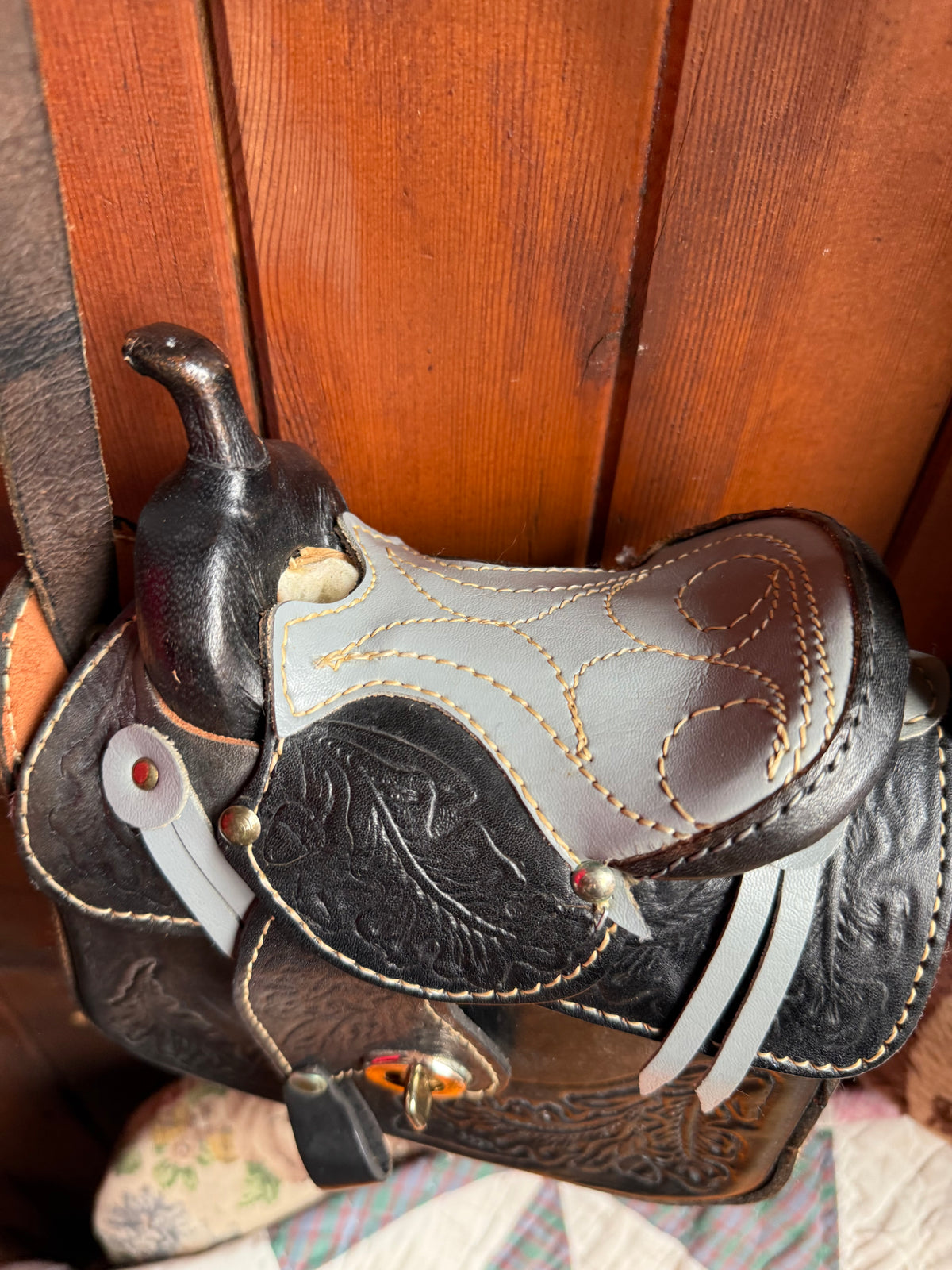 Artisan Handcrafted Leather Mini Saddle Bag