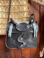 Artisan Handcrafted Leather Mini Saddle Bag