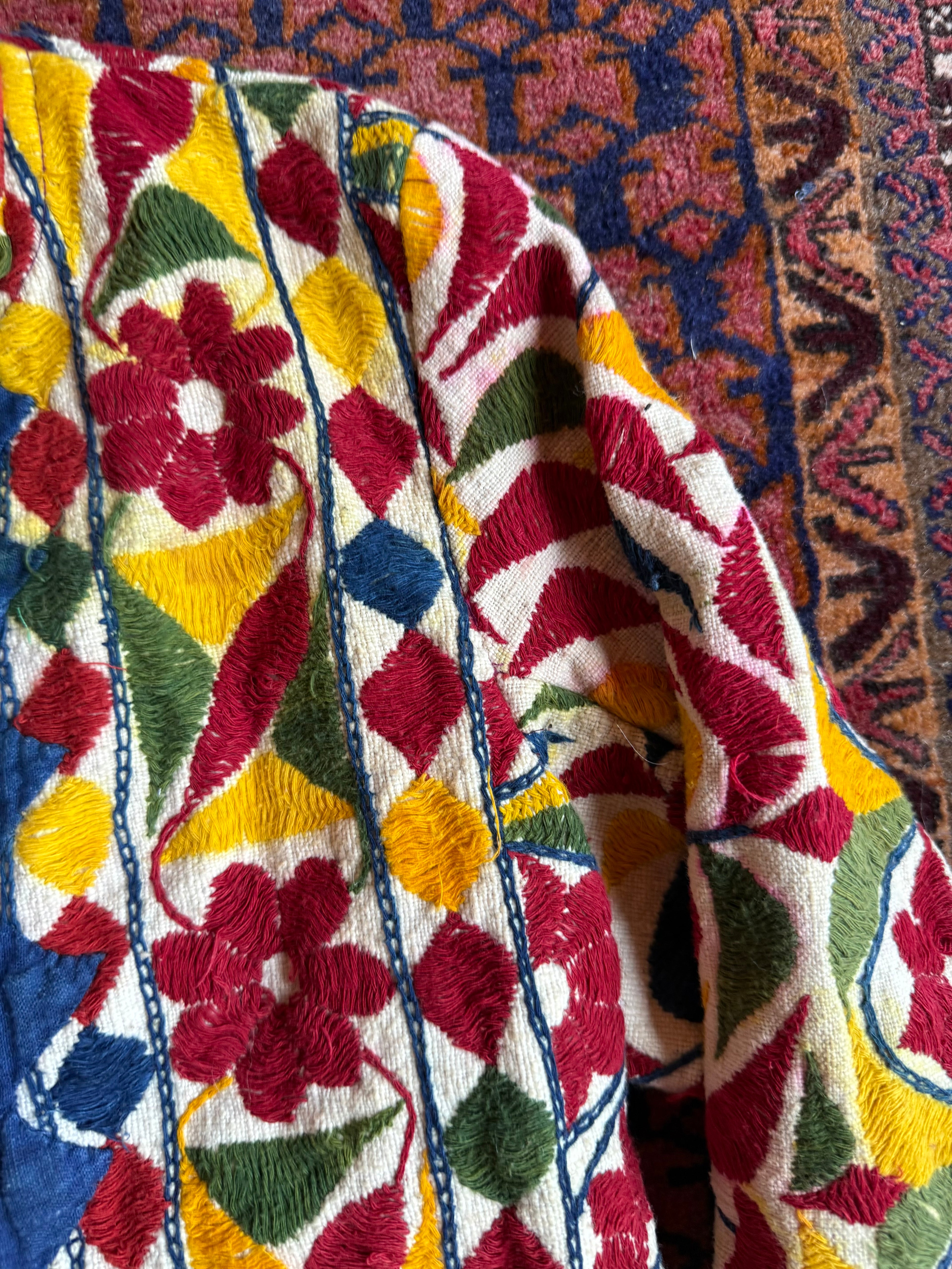 Vintage Banjara North Indian Handcrafted Embroidered Jacket