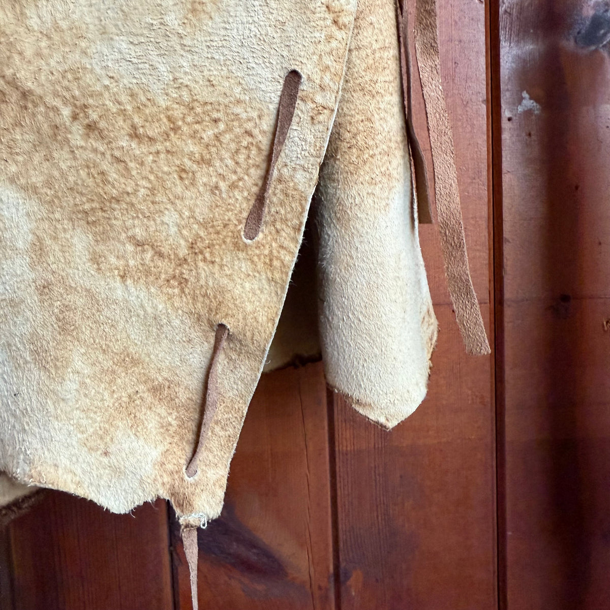 Rare Vintage Marlboro Classics Lambskin Wrap Leather Top.