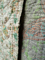 Vintage 1930s Reversible Lap Quilt