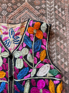 Authentic 1970’s Afghan Hand-embroidered Vest