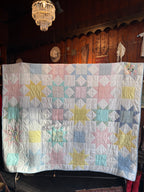 Large Vintage 1993 Handmade Star Quilt