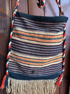 Vintage Woven Striped Bag