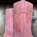 UK 8 - Vintage Rare Pink Austin Frye Boots