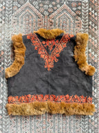 Vintage Afghan Reversible Gilet