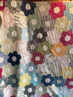Vintage Grandmothers Garden Quilt