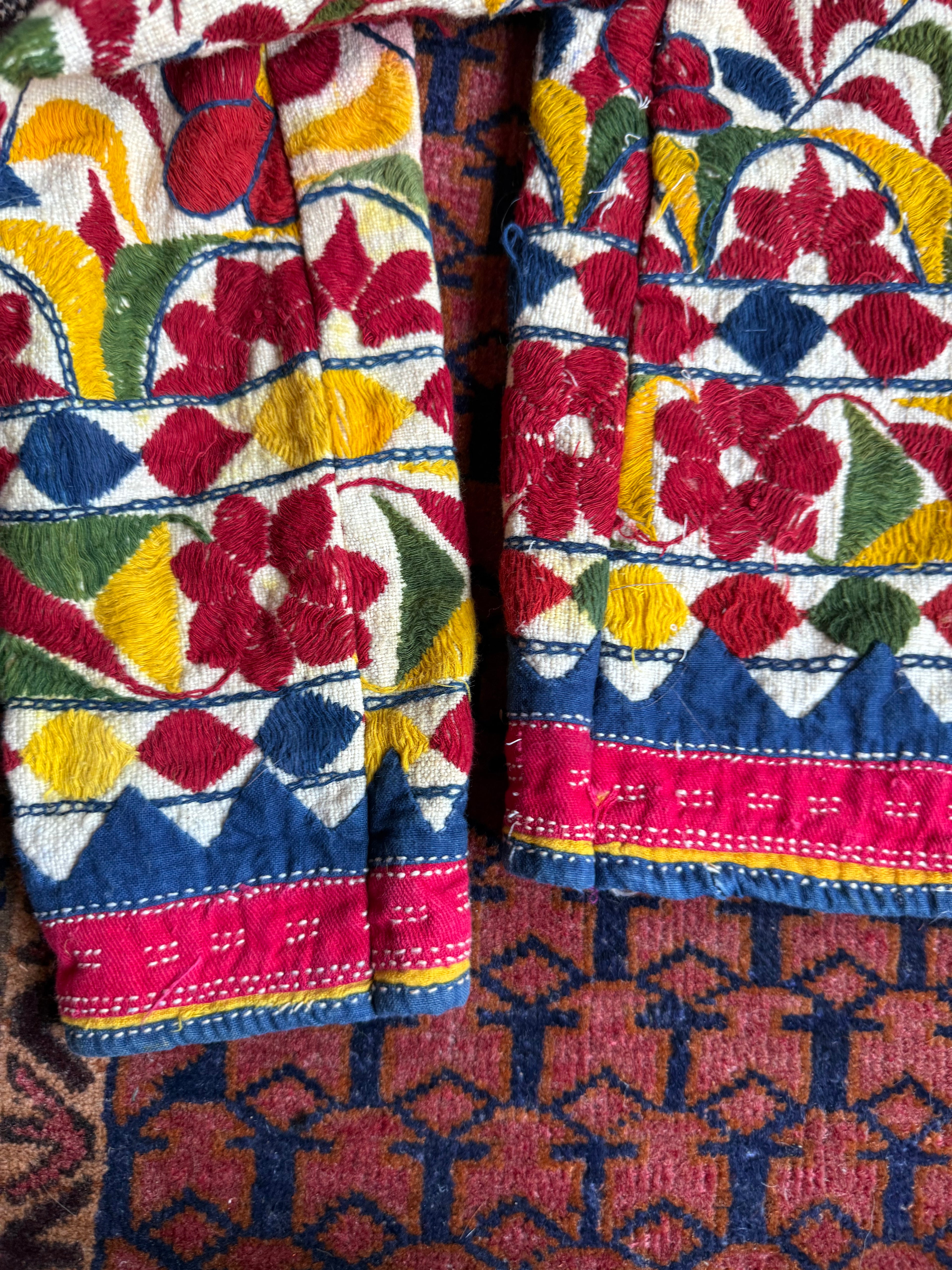 Vintage Banjara North Indian Handcrafted Embroidered Jacket