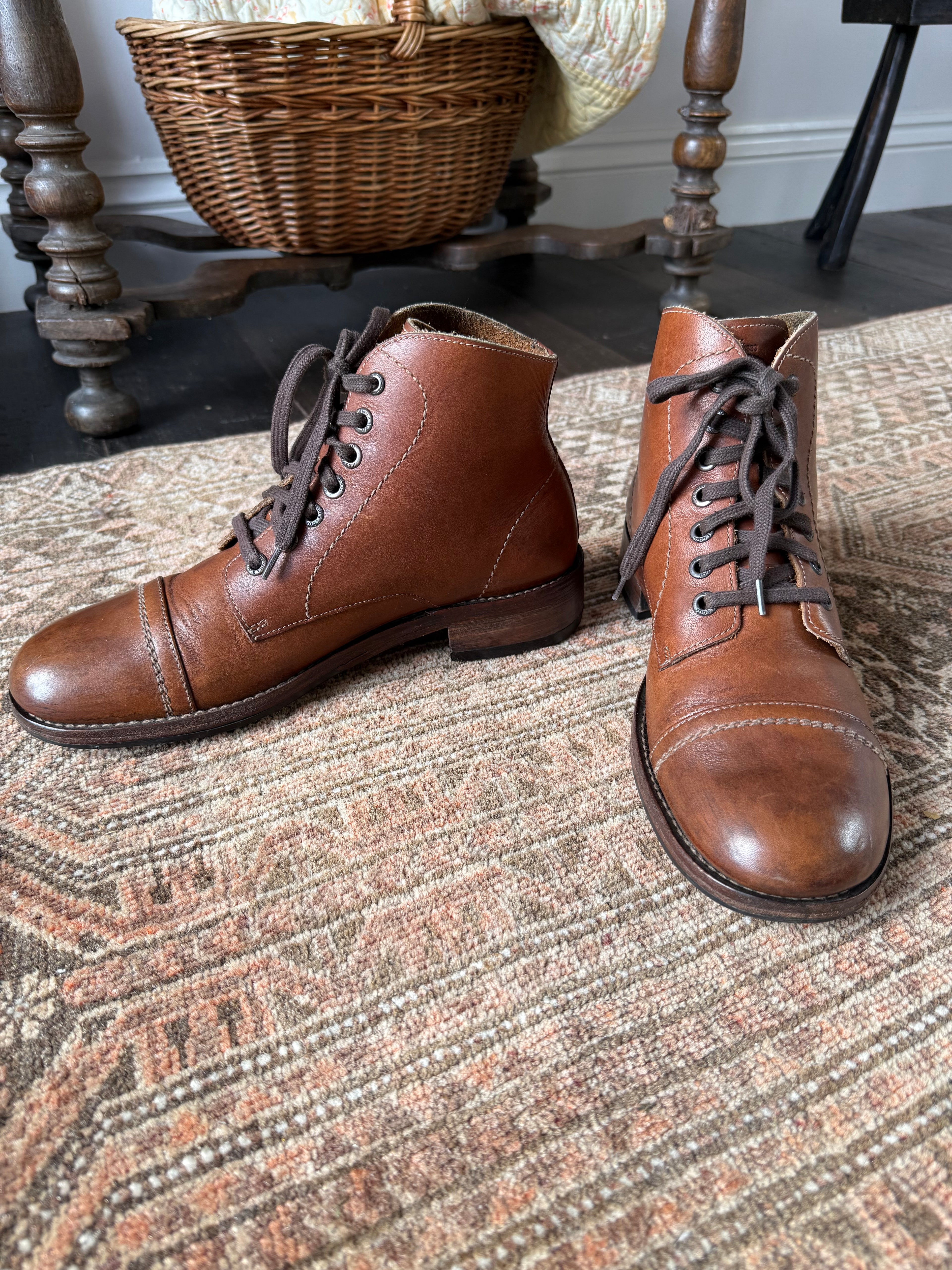 UK 7 / 8 - Wolverine 1000 Mile Cap-toe Boots