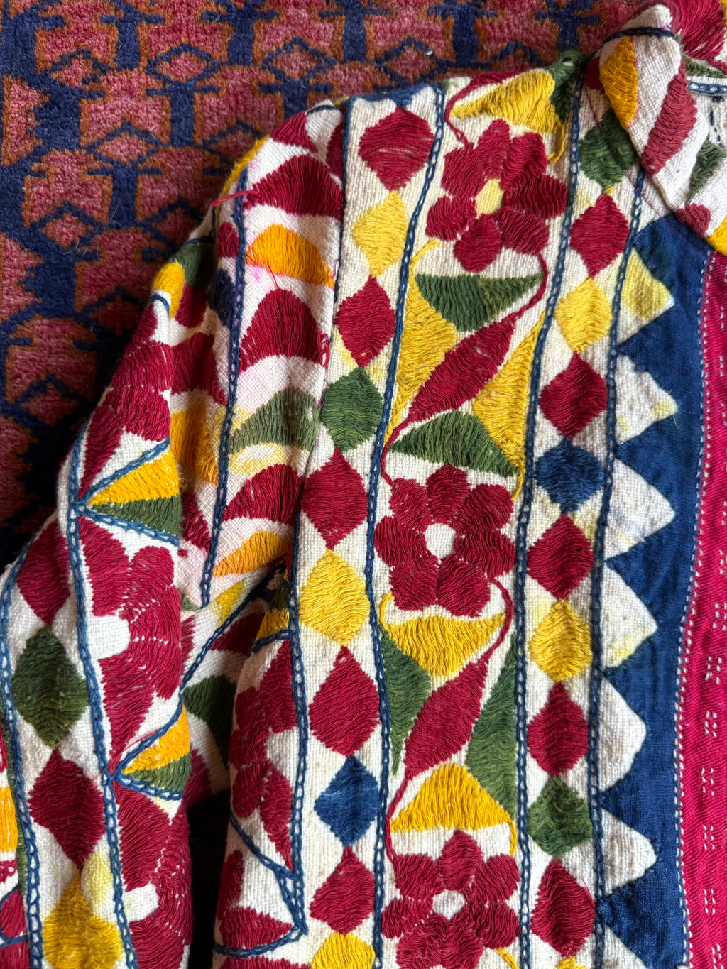 Vintage Banjara North Indian Handcrafted Embroidered Jacket