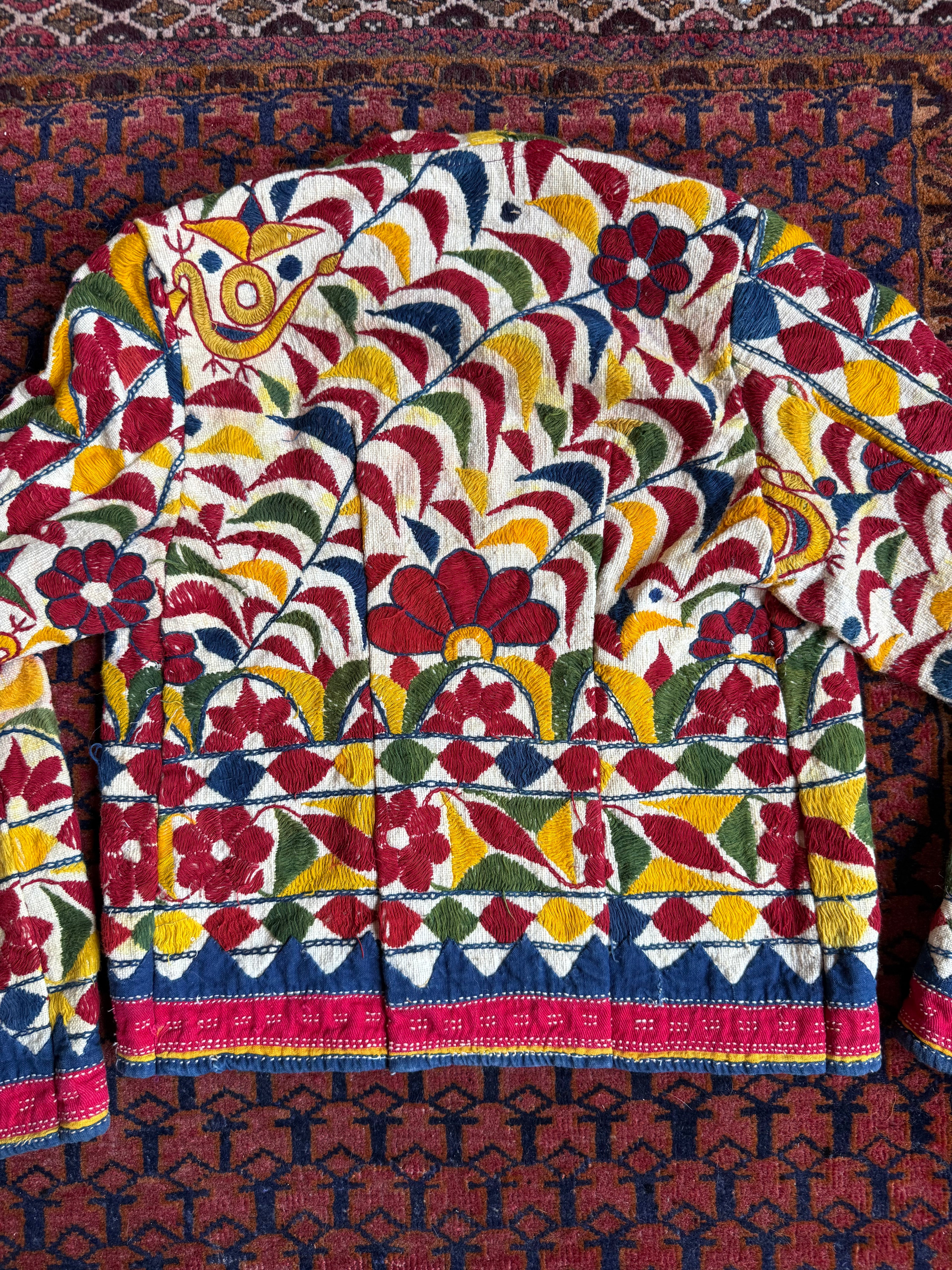 Vintage Banjara North Indian Handcrafted Embroidered Jacket