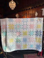 Large Vintage 1993 Handmade Star Quilt